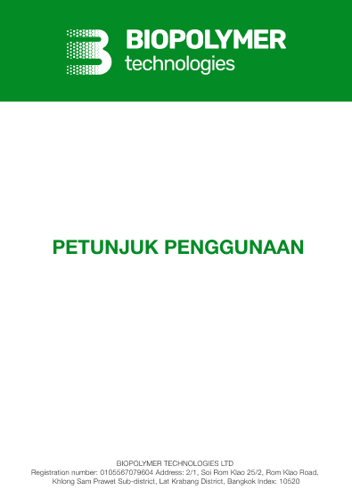 Presentasi reagen untuk ekstraksi minyak kelapa sawit